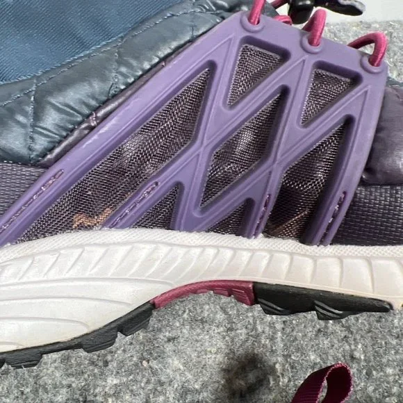 The North Face Thermoball HC Sneaker Shoes Women's 6.5 Dark Purple Navy Magenta - Picture 11 of 14